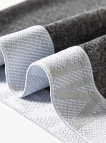 Manfinity Underwear&Sleepwear Basics 10 条装 男士字母印花撞色松紧腰休闲舒适平角内裤 - 彩色 - 查看 5