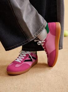 CUCCOO EASI Fashionable Women Casual Flat Sneakers, Minimalist Fashion Comfortable For Everyday Wear