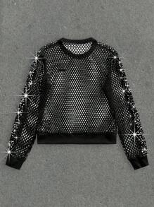 FeverCity Men's Pullover Sweatshirt, Minimalist Style, Casual Everyday Wear - Silver - View 2