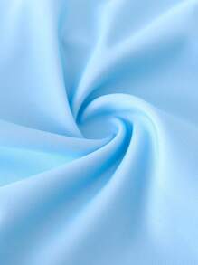 SHEIN Leap Crew 1pc Children's Colorblock Cartoon Shark Print Swimsuit, Casual & Cute, Suitable For Young Boys & Girls, Suitable For Beach, Vacation, Swimming, Water Play, Spring/Summer/Autumn/Winter - Multicolor - View 6