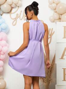 Loomaby Schwangerschaft Gender Enthüllungs Kleid, für Baby Shower Party