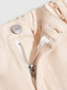 Tween-Mädchen Personalisierte Vacation Street Lässig Stretchy Denim Lange Hosen, Dünne Frühling/Herbst