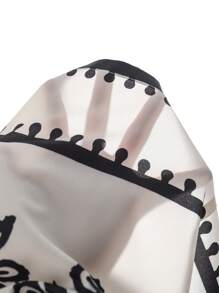 Young Girl Vacation Casual All-Over Print Halter Jumpsuit - Multicolor - View 6