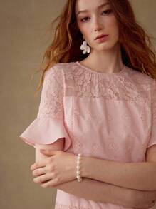 MOTF PREMIUM VÁY REN XỒN TƯƠNG PHẢN - Hồng - Xem 6