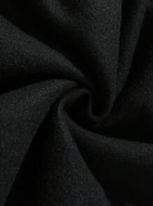 Manfinity Dauomo Plus Size Men's Simple Fashion Casual Sweatpants For Daily Wear - Black - View 6