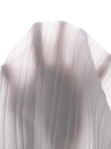 2pcs/Set Young Boys Casual School Style Short Sleeve Shirt And Elastic Waist Solid Color Shorts Outfit, Suitable For Spring, Summer And Autumn