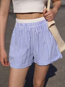 Jouncy Women's Casual Minimalist Shorts, Suitable For Daily Wear