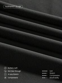 GLOWMODE 24 英寸 FeatherFit™ 塑腹提臀多口袋紧身裤中等强度健身慢跑健身房训练