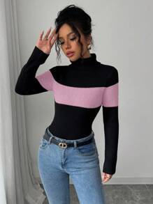 Chiquease 2024 Autumn/Winter New Fashion Design Knit Sweater For Elegant Ladies Knit Pullover Fall