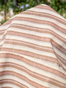 Boho Mama 孕妇度假休闲条纹系带露背连体衣