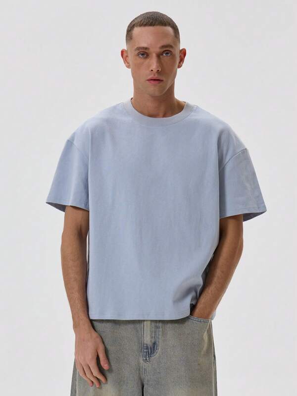Musero Oversized Boxy Slogan T-Shirt
