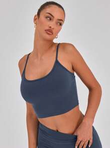 Musera Sport High Waisted Sculpt Flare Sports Leggings Only, Padel, Tennis, Pickleball Gym Fitness Pilates Daily Casual - Navy Blue - View 5