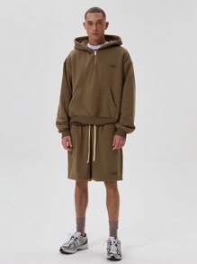 Musero Oversized Washed Jogger Shorts