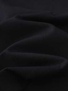 PrepCrw Koszulka z okrągłym dekoltem dla chłopców w kolorze czarnym z dzianiny z nadrukiem, styl szkolny