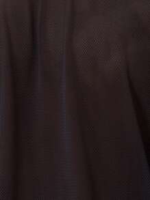 Musero Camiseta holgada de malla con eslogan para hombres