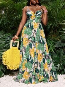 Slaydiva Women's Vacation Casual Dress, Minimalist, Fashion, Everyday Wear - Multicolor - View 5