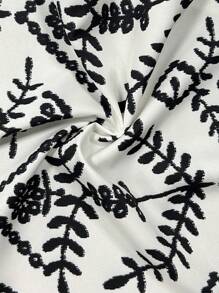 Rafferiza Women's Elegant Embroidery Print Long Dress - Multicolor - View 7