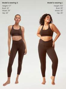 GLOWMODE FeatherFit™ Crossover-Träger Sport-BH