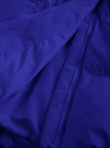 Manfinity VCAY Chaqueta con capucha y cremallera casual ajustada de felpa para hombre
