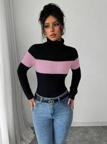 Chiquease 2024 Autumn/Winter New Fashion Design Knit Sweater For Elegant Ladies Knit Pullover Fall