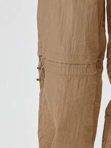 Musero Hose mit elastischer Muschel-Kordel - Khaki - Übersicht 3