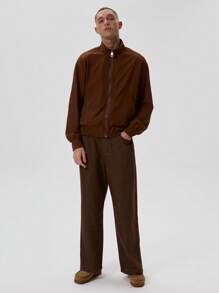 Musero High Neck Full Zip Elasticated Jacket