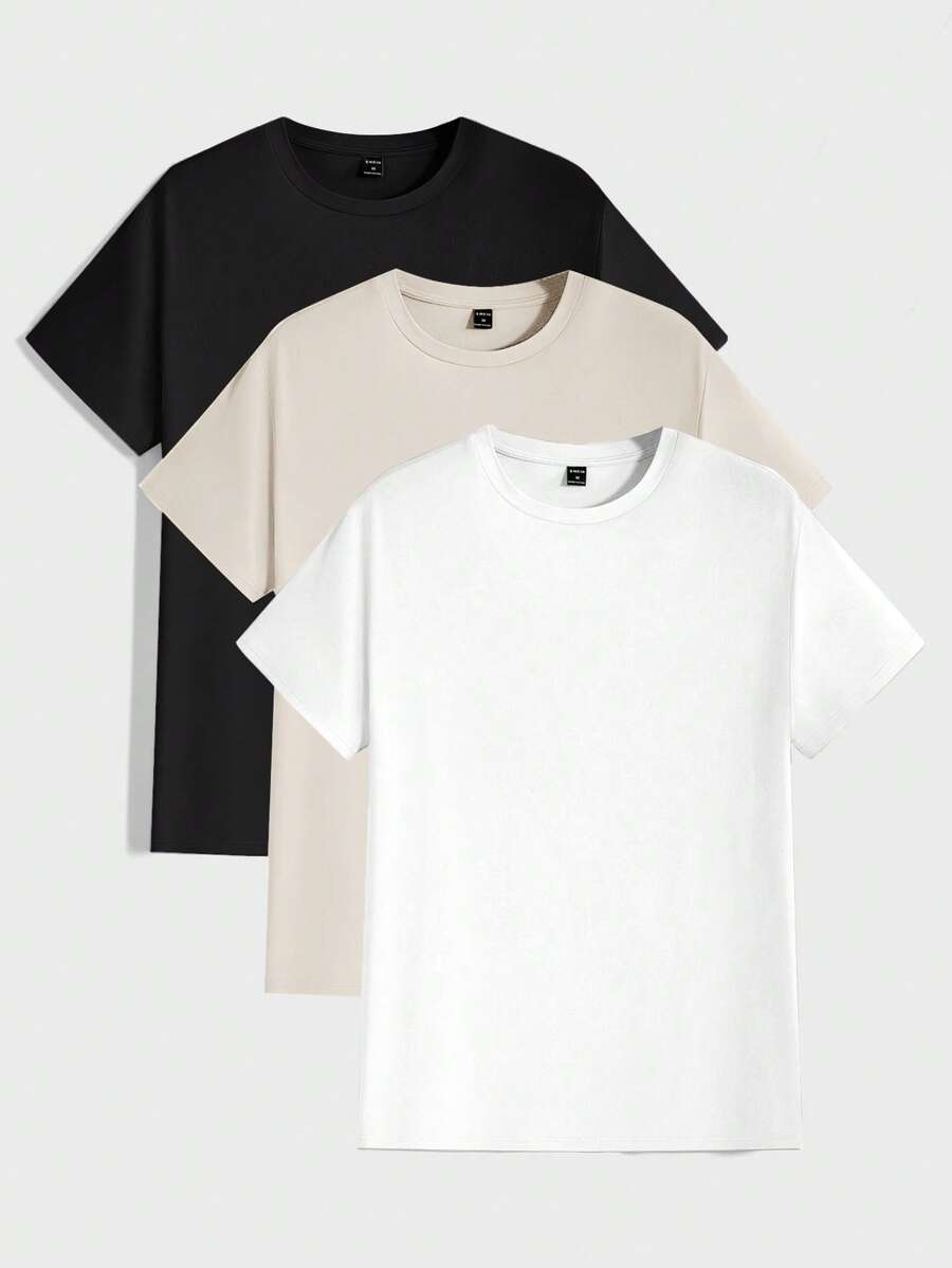 GENTILAND 针织休闲短袖T恤，简约时尚，适合日常穿着