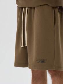 Musero Oversized Washed Jogger Shorts