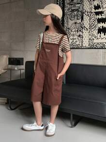 Dazy Kids 2pcs/Set Tween Girl Fall Outfit - Rusty Rose - View 3