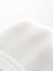 Livesso Women Back Hollow Out Fitted T-Shirt, Casual And Fashionable For Everyday Wear,Halter Top,Fall Clothes Long Sleeve Women Tops - White - View 7