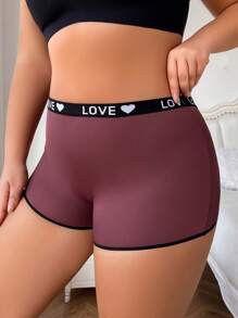 SHEIN Plus Size Boxer Briefs 5 Pack Simple And Stylish Casual Daily - Multicolor - View 6