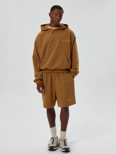 Musero 男士超大洗水慢跑短裤