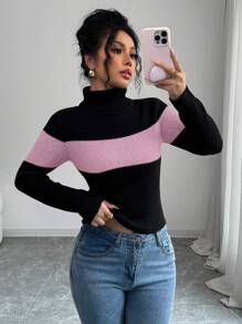 Chiquease 2024 Autumn/Winter New Fashion Design Knit Sweater For Elegant Ladies Knit Pullover Fall