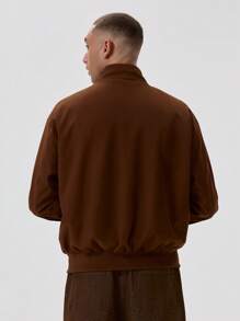 Musero High Neck Full Zip Elasticated Jacket