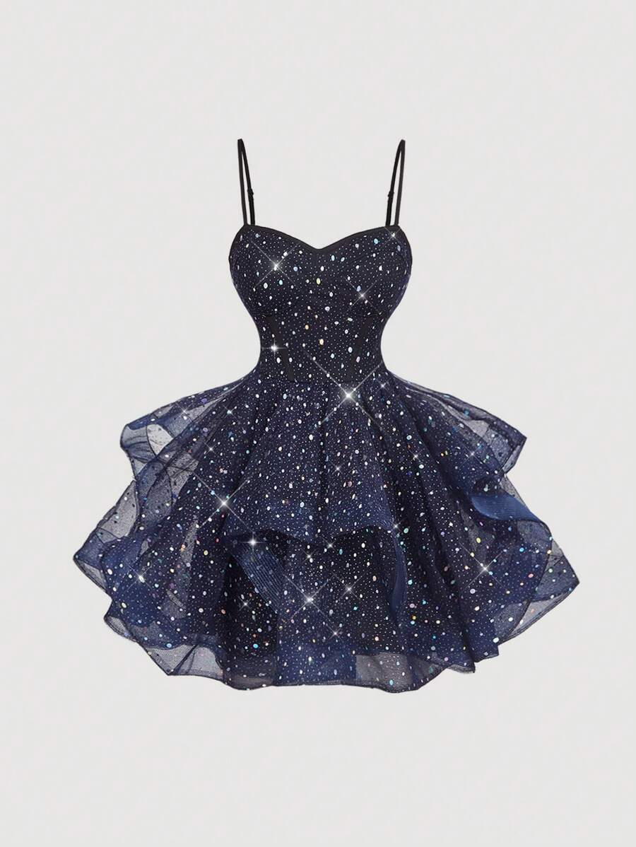 Blue Seven Abito da Donna, Blu Notte Orig., 46