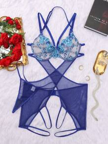 Classic Sexy Conjunto de lencería clásica sexy de 2 piezas talla grande