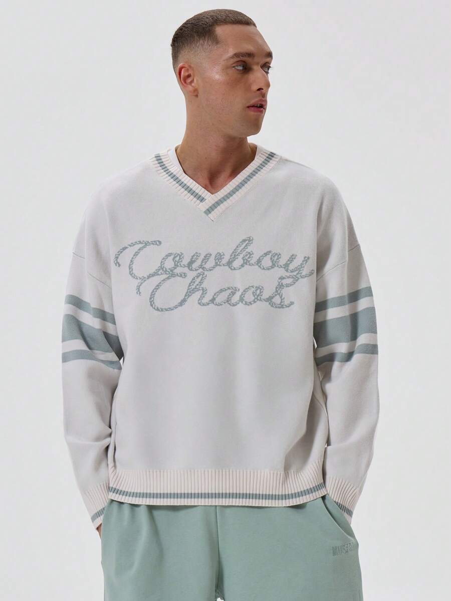 Musero Knitted Long Sleeve Sweater Top