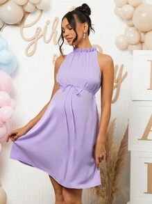 Loomaby Schwangerschaft Gender Enthüllungs Kleid, für Baby Shower Party