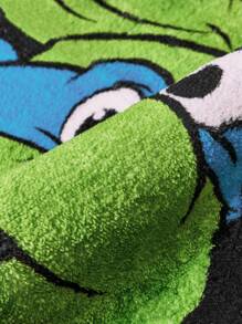 TEENAGE MUTANT NINJA TURTLES | SHEIN 1 Piece Fashionable & Cute Cartoon Turtle Shaped Rug - Multicolor - View 8
