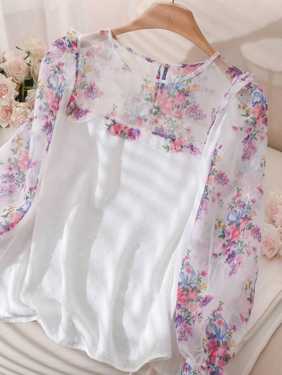 SHEIN Frenchy Plus Size Men's Simple Casual Long Sleeve Shirt, Fashionable Daily Wear