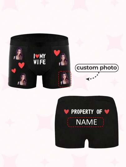 سراويل داخلية مطبوعة بصور/نصوص/أنماط مضحكة للرجال، مريحة، مرنة، كاجوال، أنيقة، للارتداء اليومي، كلب، ملونة، جميلة، مدهشة، متعاقدة، مضحكة، مخصصة، فريدة، مخصصة شخصيًا، هدايا مثالية له، هدايا مثالية لها، صديق، صديقة، عائلة، أصدقاء، سراويل داخلية للرجال مخصصة، أنيقة خريفية، ملابس داخلية ونوم، راحة سهلة، هدية عيد الميلاد، هدية عيد الحب، هدية زفاف