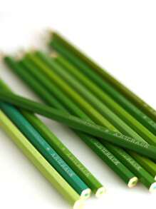 Set de lápices de colores a base de aceite para pintura, material de papelería y útiles escolares