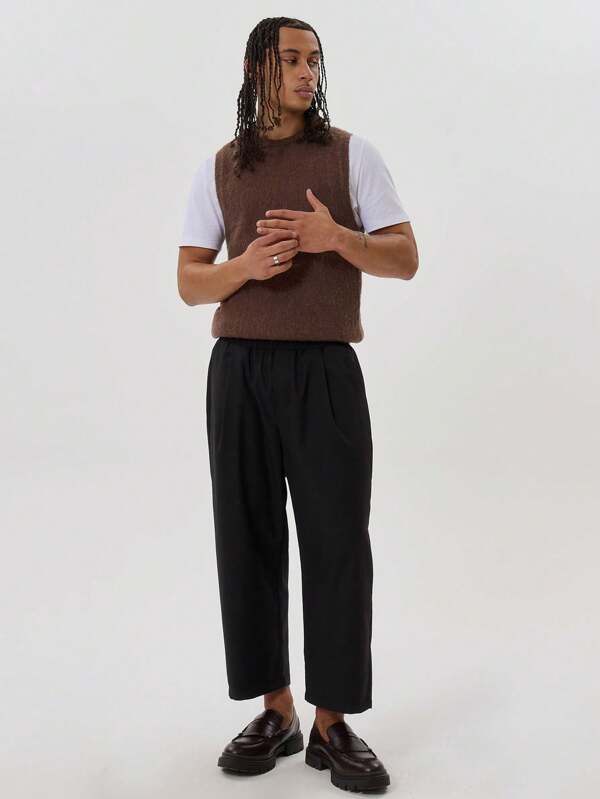 Musero Straight Leg Cropped Trousers
