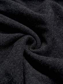 SHEIN Clasi Vestido informal para mujer con lazo y cinturón en unicolor