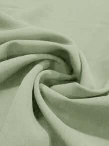 SHEIN Leap Crew Teen Girls' Pattern Long Sleeve Robe - Green - View 7