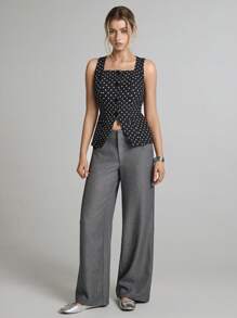 Easelle 女士简约时尚休闲西装外套，适合日常穿着