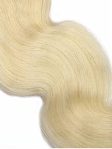 613 金色一体式接发金色直发手工真人发片接发片接发片适合女士万圣节服装 - S613 - 查看 6