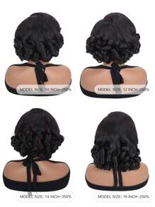 Density Pro Wear And Go Glueless Wig Bob Wig Loose Body Human Hair 5x6 Lace Closure Wigs Human Hair Wigs For Women Human Hair Glueless Wigs 5x6 Closure Wigs Human Hair Pre Plucked Bob - Natural Black - View 7