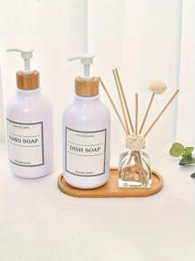 1 件/2 件木制储物托盘 - 用于珠宝和家居装饰的装饰台面收纳盒 - 可手洗，简约设计，适用于浴室、餐桌和客厅 - 棕色 - 查看 9