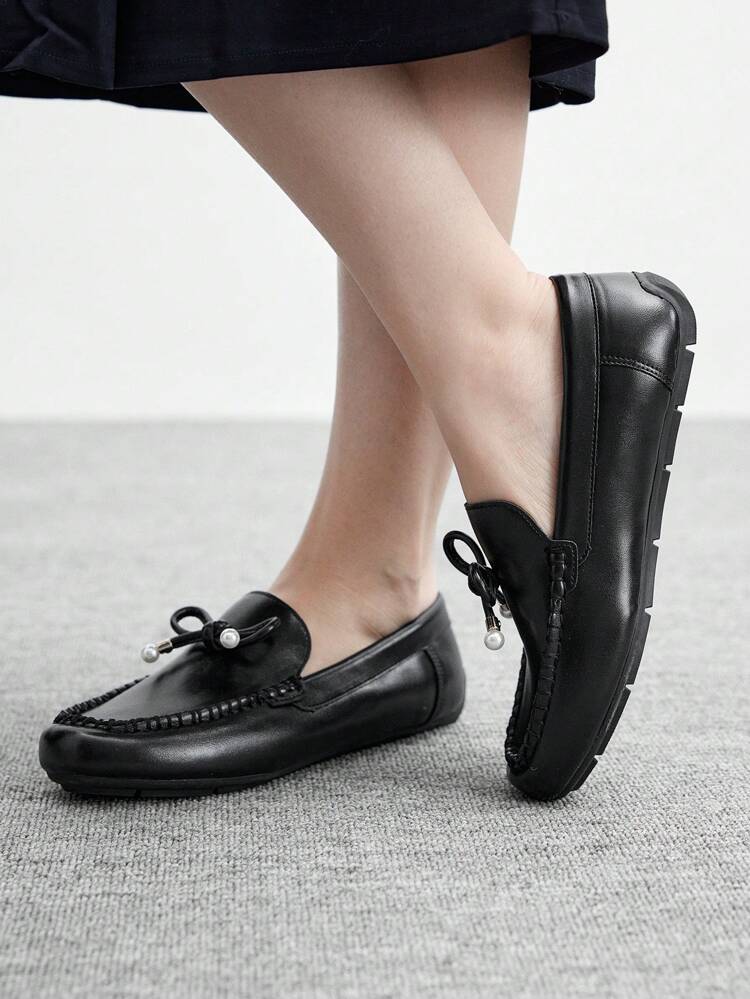 CUCCOO BIZCHIC Fashionable Versatile Minimalist Casual Loafer Flat Shoes Spring Shoes Spring Break Easter